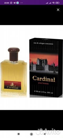 Одеколон Cardinal