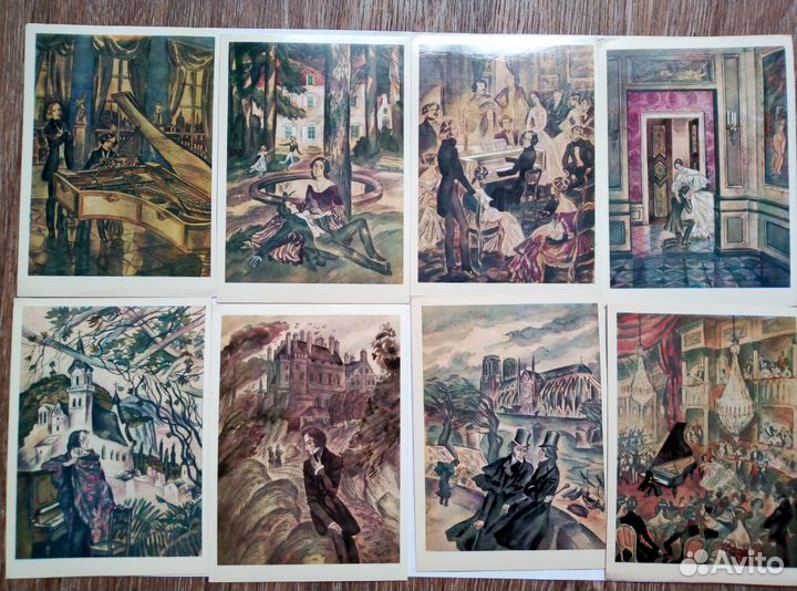 Набор открыток Шопен