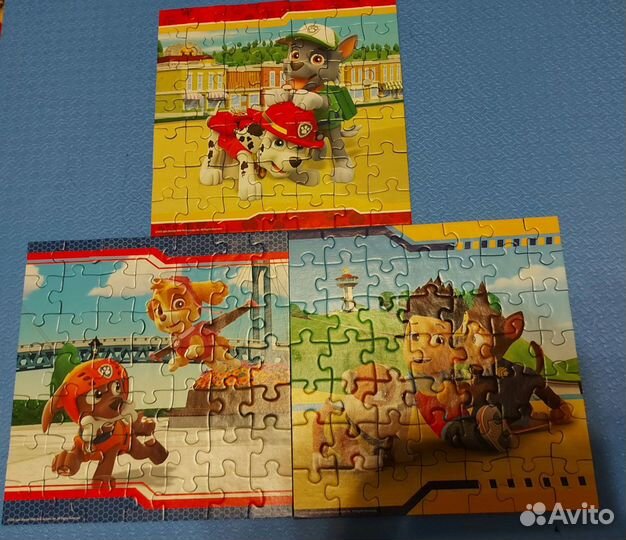 Пазлы ravensburger и larsen