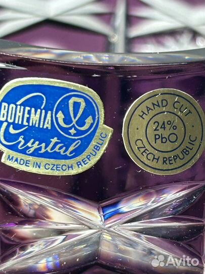 Кружка Богемский хрусталь Чехия