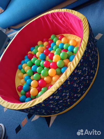 Сухой бассейн с шариками бу