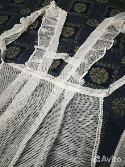 Фартук белый на последний звонок