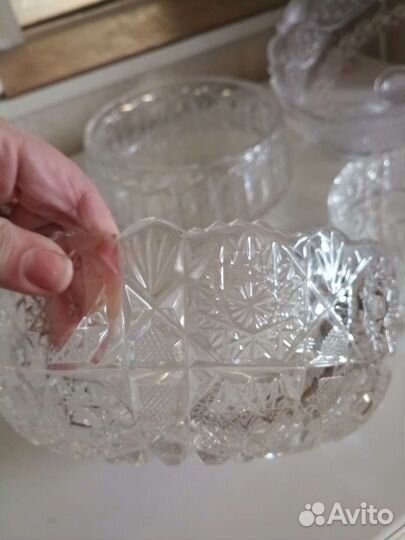 Ваза хрустальная СССР