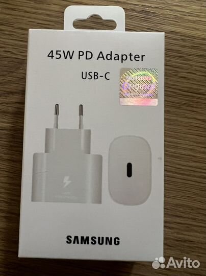 Блок Адаптер Зарядка Samsung 25-45W PD USB-C