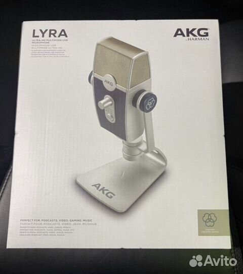 Микрофоны AKG Lyra c44 usb P120 новые