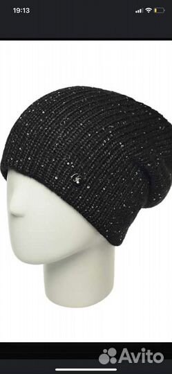 Шапка женская с пайетками