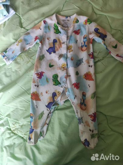 Детские вещи пакетом от 0 до 5 месяцев (10 шт)