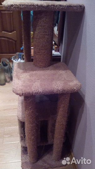 Когтеточка домик для кошки