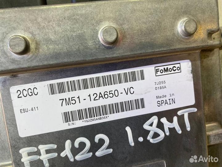 Блок управления двигателем Ford Focus 2