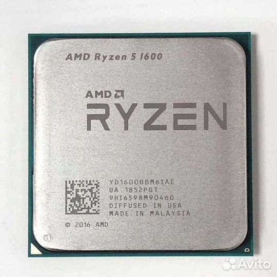 Процессор amd ryzen 5 1600