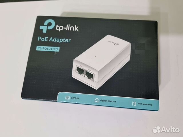 Инжектор tp-link tl-poe2412g