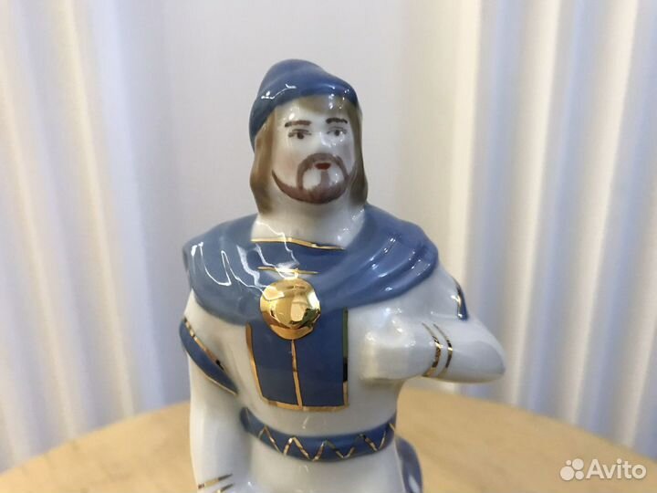 Фарфоровые статуэтки триптих Садко