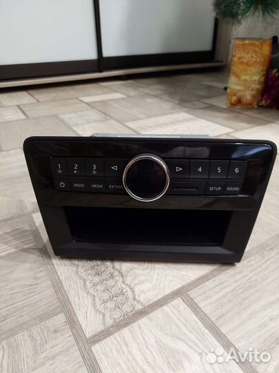 Штатная магнитола skoda rapid