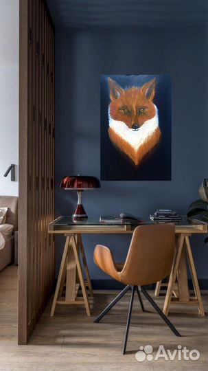 Картина маслом «Лиса»