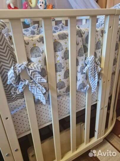 Детское постельное белье в детскую кроватку