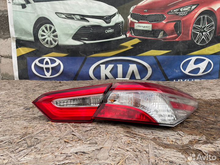 Фонари на camry v70 полная компликация 3.5