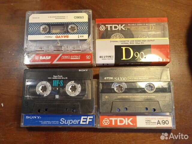 Компакт кассета для магнитофона купить в Санкт-Петербурге | Электроника ...