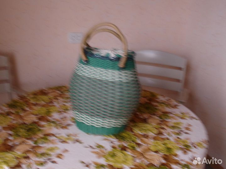 Корзина плетенная