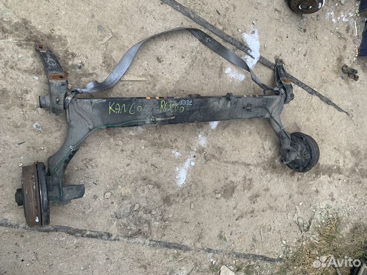 Балка подвески задняя renault kangoo рено кангу 1