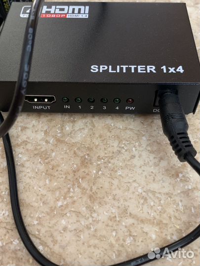 Сплиттер palmexx 1hdmi*4hdmi