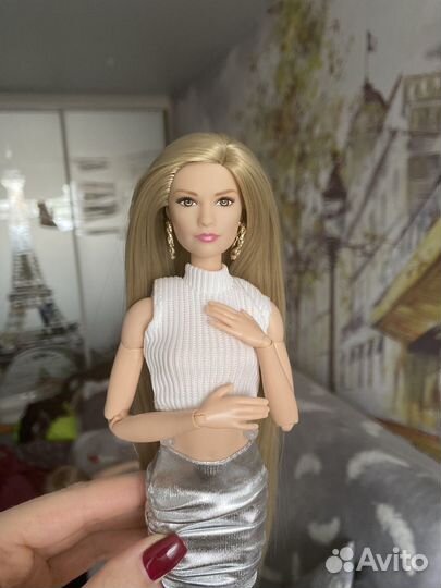 Барби Золушка на теле Неко mtm
