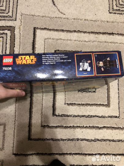 Коробка от набора лего 75038