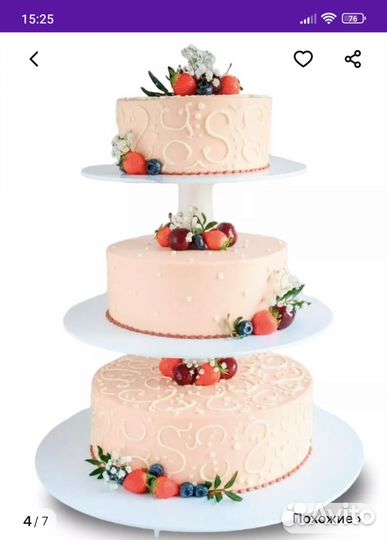 Подставка для многоярусных тортов