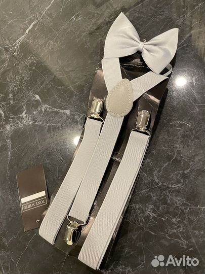 Подтяжки и бабочка детские