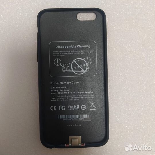 Чехол-аккумулятор со встроенной памятью kuner Kuke