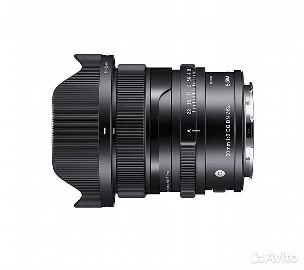 Объектив Sigma 20mm f/2 DG DN Contemporary Sony E