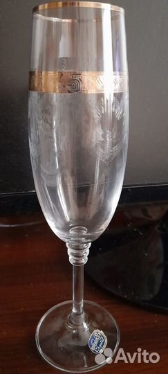 Фужеры и стаканы из стекла СССР