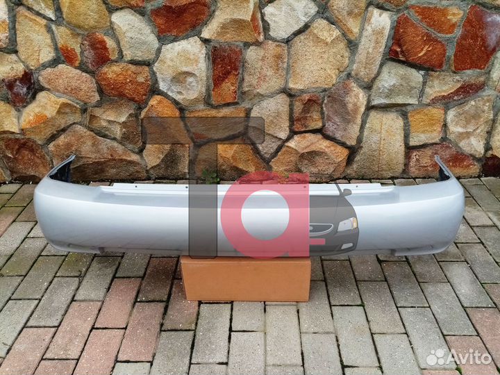 Серебристый (S09) задний бампер Акцент Тагаз