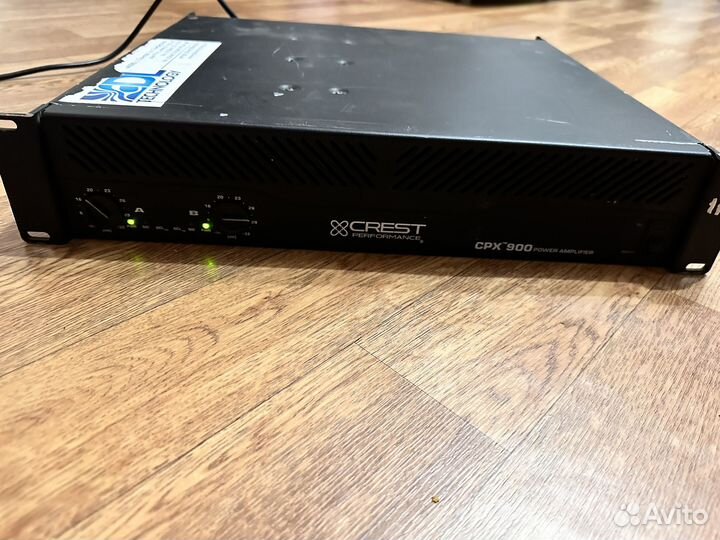Усилитель мощности crest audio CPX 900