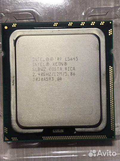 Процессор Intel Xeon E5645