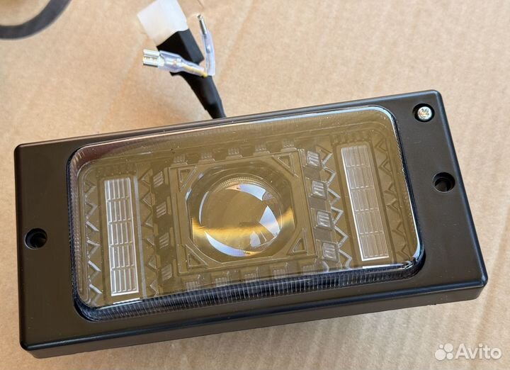 Противотуманные фары LED 2110-2114 дхо линза