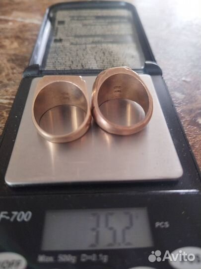 Золотое кольцо мужское перстень