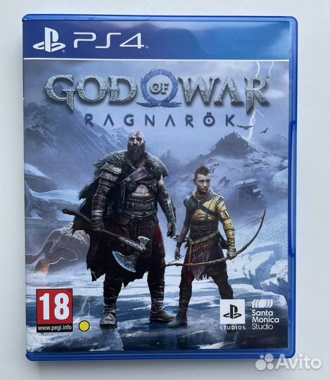 God of war ragnarok ps4 русская озвучка диск