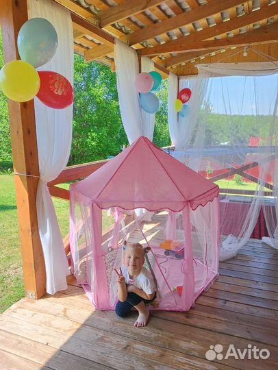Детская большая игровая палатка бу