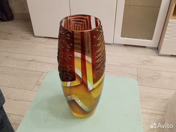 Ваза для цветов стекло