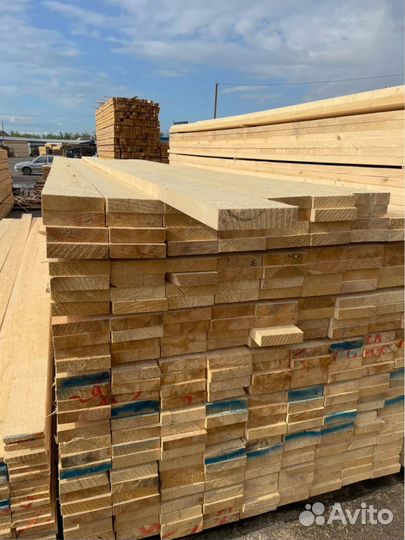 Брус, доска обрезная