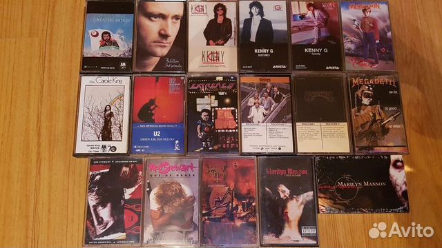 Фирменные кассеты - made in USA, Canada - Original