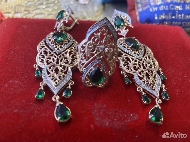 Золотые серьги 585пробы