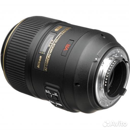 Nikon 105mm micro f2.8 VR (как новый)
