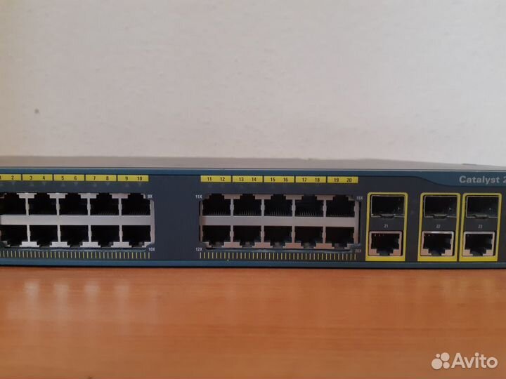 Коммутатор cisco Catalyst 2960G