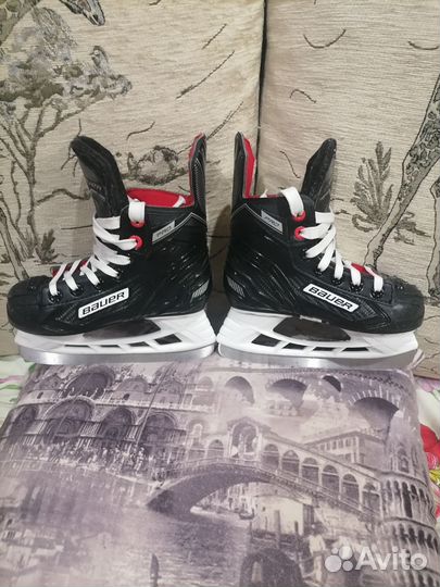 Хоккейные коньки bauer размер 28,5