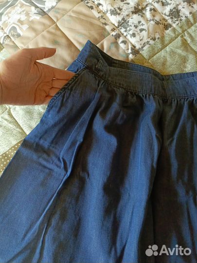 Юбка под джинсу летняя хлопок