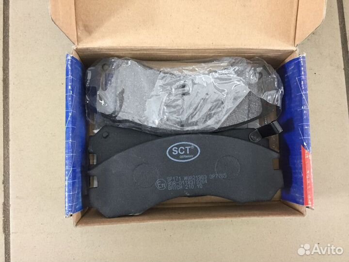 Тормозные колодки SCT mitsubishi outlander
