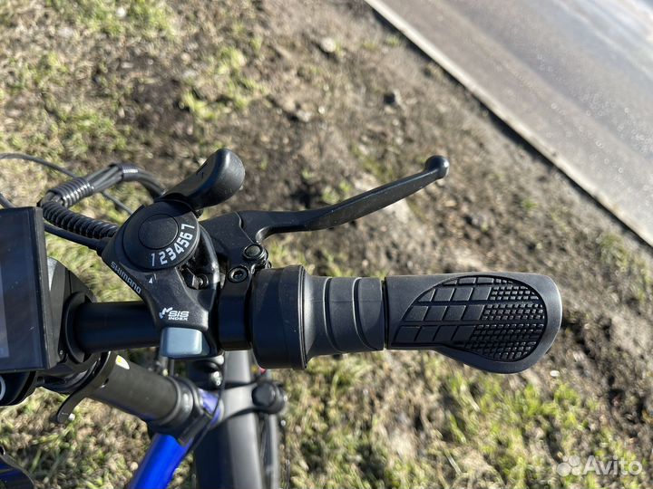 Электрофэтбайк складной мощный колеса 20*4