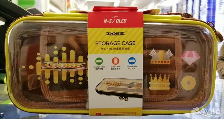 Прозрачный чехол Nintendo Switch