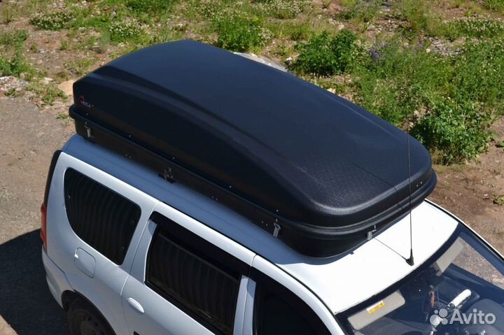 Автобокс на крышу Ветлан 1100 л на Hyundai Coupe